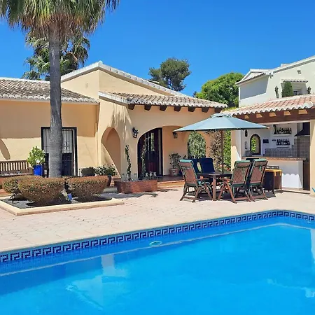 Villa Mediterranean Oasis: Beachside Luxury With Private Pool Javea